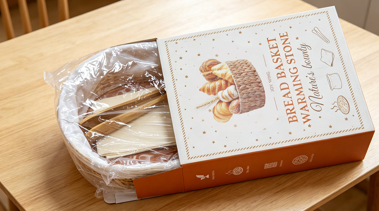 Thoughtful packaging with clean, minimal presentation designed for protection and gifting